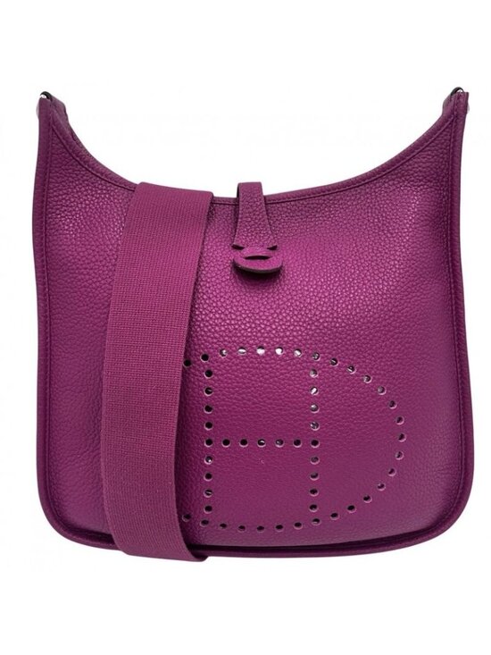 Hermes Handbags - Hermes Shoulder Bag Evelyne 1 PM H Logo Crossbody JO